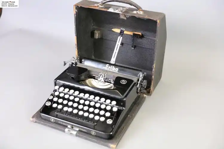 中古旧物typewriter德国制造erika打字机文艺复古礼物创意礼品