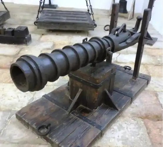 15世纪的陆用佛郎机铳.