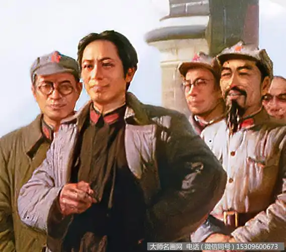 彭彬作品遵义会议高清大图下载