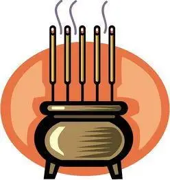 都已经是烧香拜佛了上香烧香图片简笔画图片少儿图库中国儿童资源网