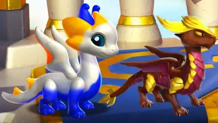 《萌龙大乱斗》传奇胭脂龙 琉璃龙