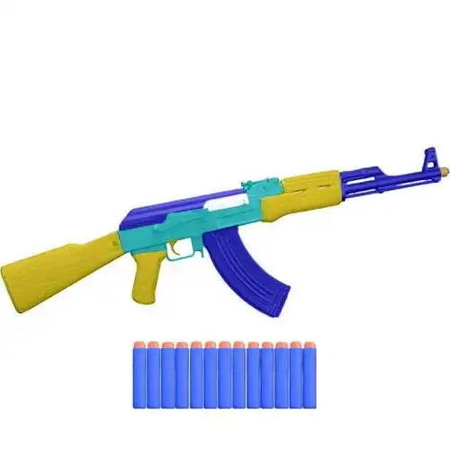 阿卡任祥akaim食铁兽74urp12司马sts电动弹射玩具枪手男 新款