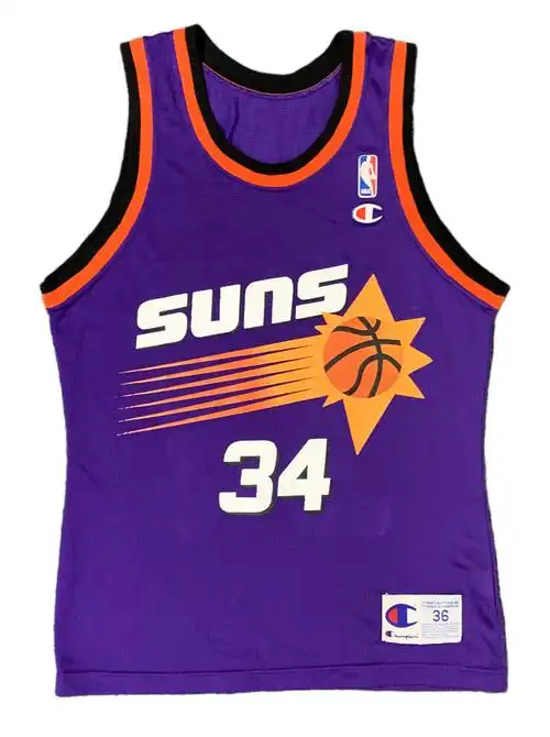 查尔斯巴克克利太阳队球衣亲笔签名34号篮球盒装文化