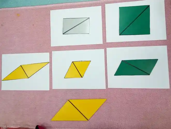 认识图形《平行四边形》的组成