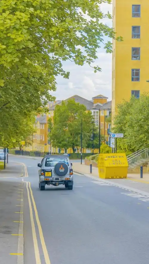 小清新治愈系城市街景手机壁纸