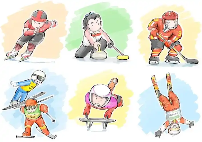 感受冰雪运动魅力,手抄报收藏画起来迎十四冬吧>#运动会主题手抄报>