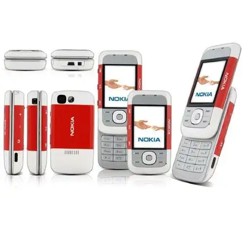 nokia诺基亚5300经典滑盖按键手机老年学生备用机怀旧手机移动红色
