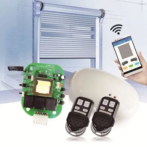 智能wif车库门开关停控制器 卷帘门伸缩门平移门手机远程控制器