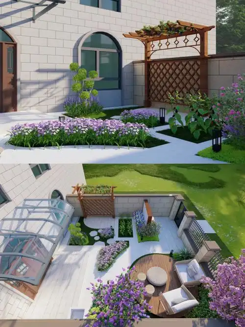 花园庭院设计喜欢养花种草的看过来