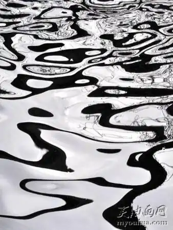 现代抽象艺术油画 水波纹 大芬村油画01