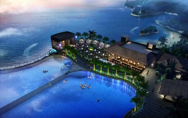 三亚哈曼度假酒店,坐拥三亚大东海旅游度假区270度绝佳海景 拥有大