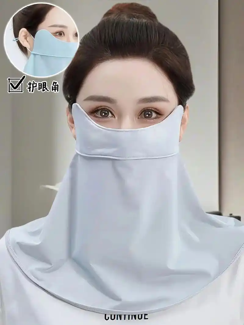 超实用夏天防晒面罩来啦!