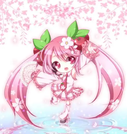 展开全部          看,樱初音,超萌! 1000×1055