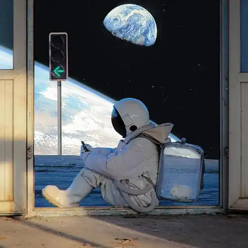 微信头像61帅气太空人