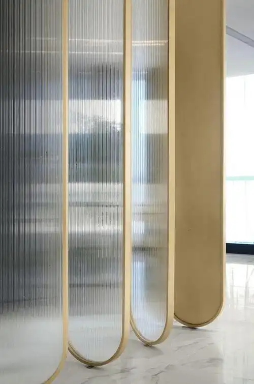 超白长虹玻璃加磨砂玻璃效果 长虹玻璃美而不贵(5)