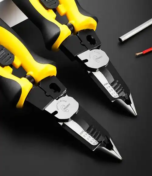 级尖嘴钳电工专用剥线钳压线钳多功能万用钳子工具多功能尖嘴电工钳