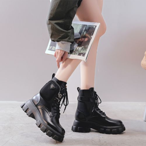 明星同款马丁靴短靴女