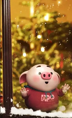 在网上收集了许多快乐呆萌小猪图片,很是讨人喜欢,2019像它们一样简单