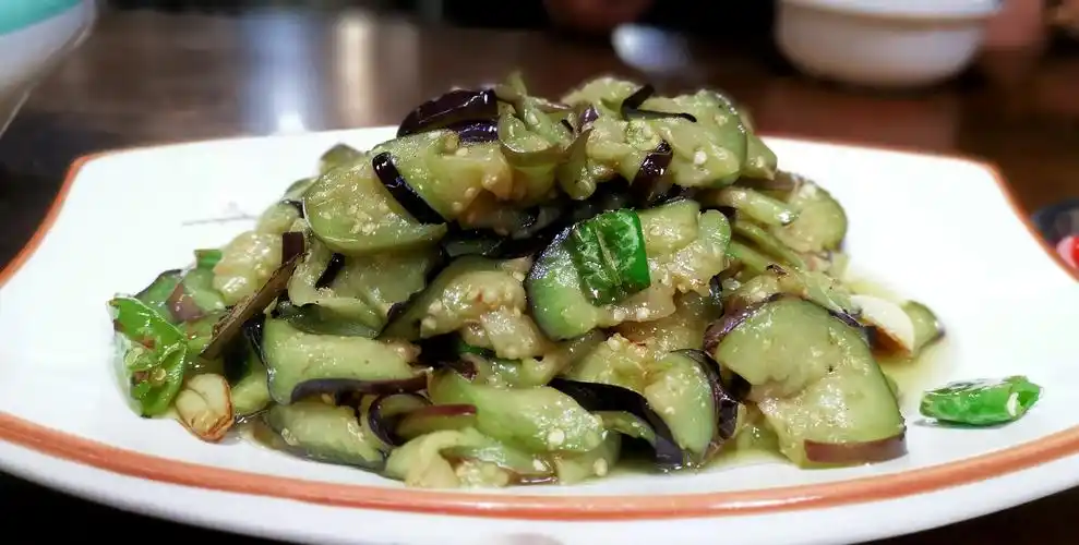 素炒茄子