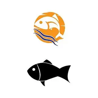 i>鱼 /i>图标 i>矢 /i> i>量 /i>插图设计徽标模板