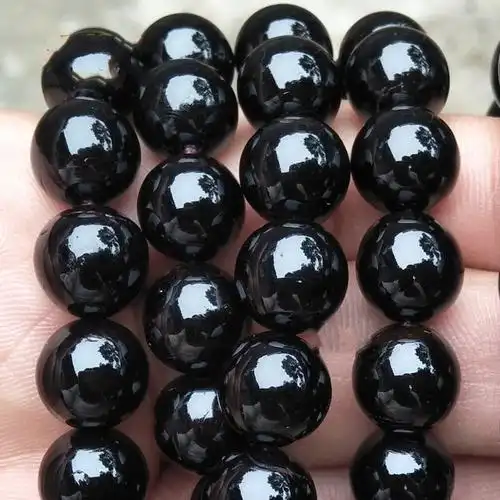 静黛 海铁树佛珠108珠天然全黑款海柳黑珊瑚海藤现货圆珠链送鉴定料