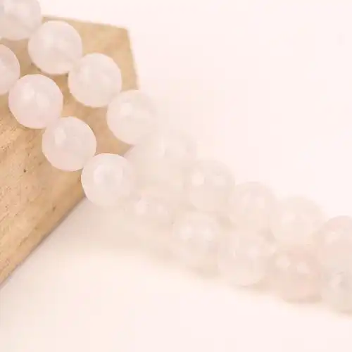 阿里巴巴网上购物粉玫瑰石英晶体女士礼物优雅松散宝石