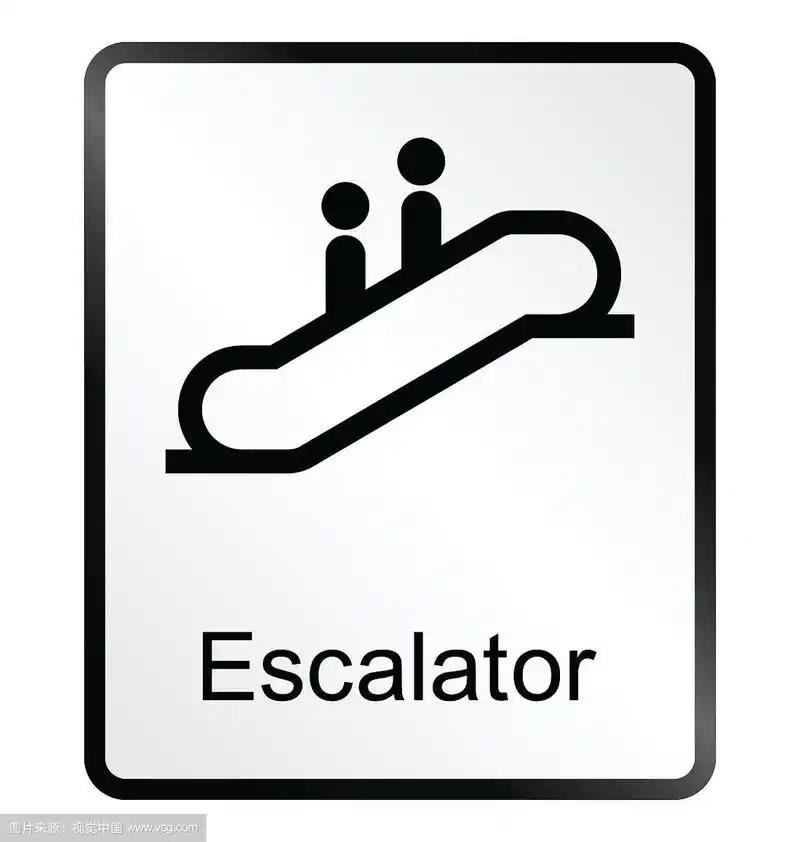 自动扶梯的信息符号