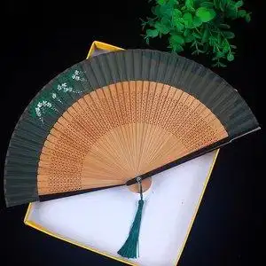 扇子折扇古风中国风丝绸舞蹈图片