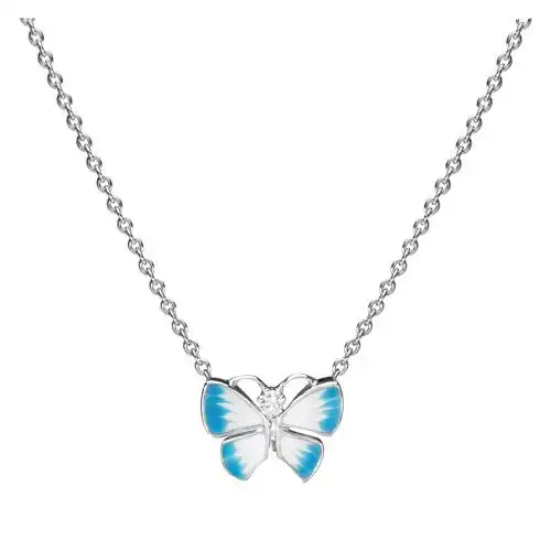 2010-10-20 我想知道这条14k白金钻石蝴蝶项链的牌子,价钱