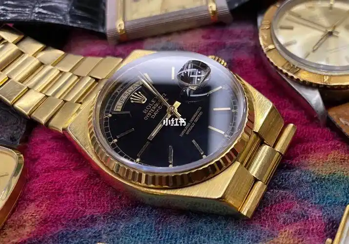 劳力士19018石英18k金表实金dd总统黄金表