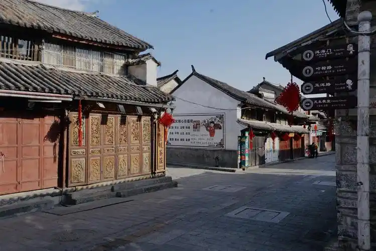 疫情中的大理古城