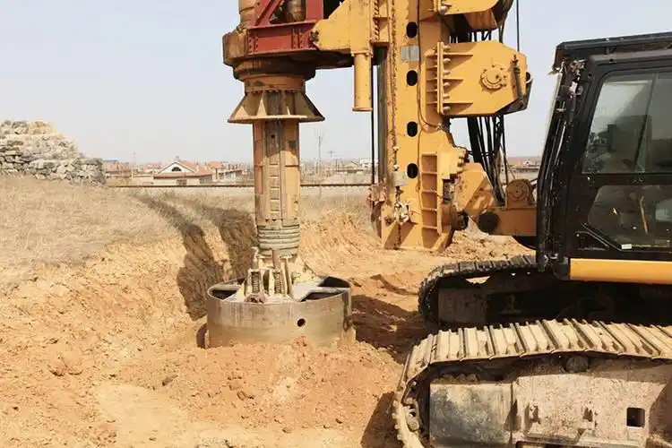桩基施工现场2