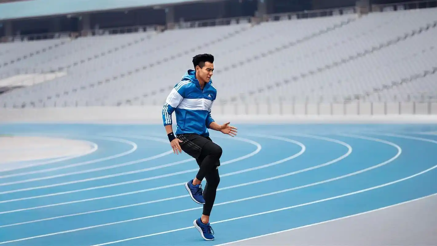 型男帅哥彭于晏阿迪达斯运动写真图片桌面壁纸