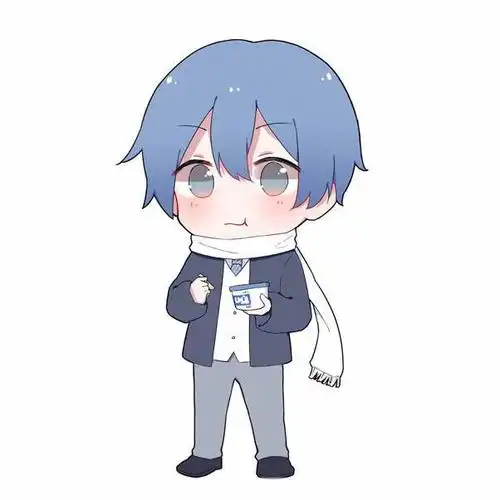 插画动漫pixiv二次元动漫头像头像糟糕物动漫男头q版可爱雨陌