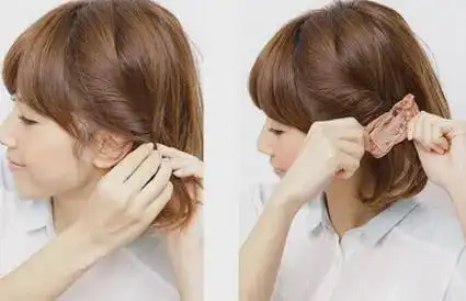 谁说短发不能百变扎发手把手教你扎短发发型