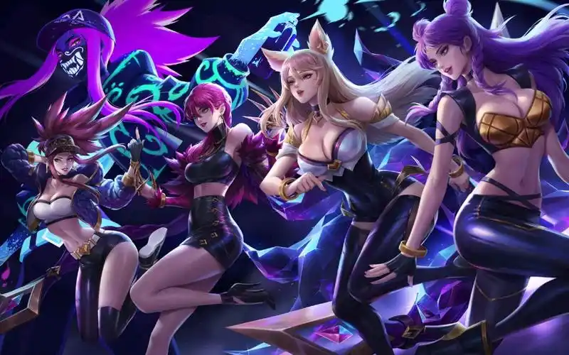 英雄联盟kda女团壁纸超清