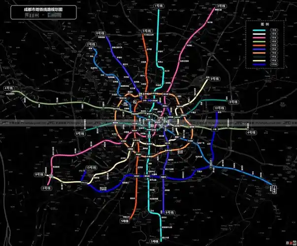 成都地铁二号线站点