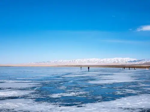 冬季的青海湖