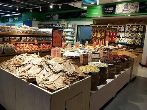 通城店干货陈列