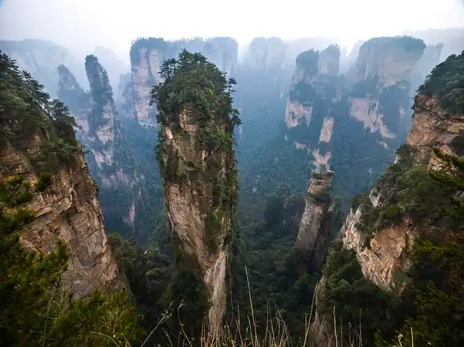 张家界南山一柱(阿凡达-哈利路亚山)