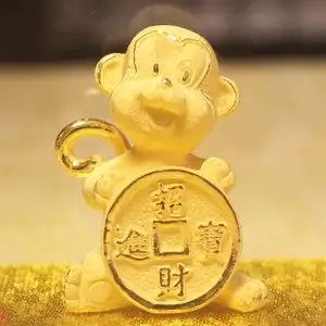 金猴生肖摆设图片