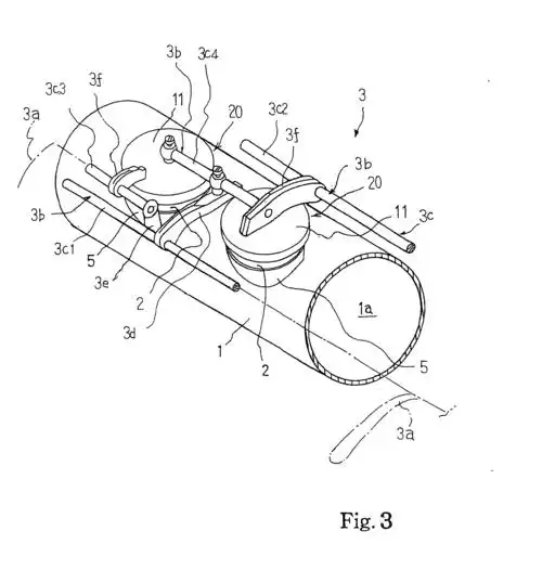 专利us6642443 - woodwind instrument with key mech
