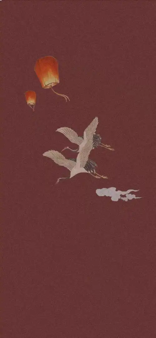 各位分享一些全面屏的中国红壁纸谢谢了