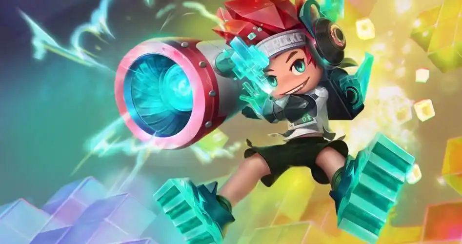 王者荣耀鲁班七号电玩小子星元皮肤视频