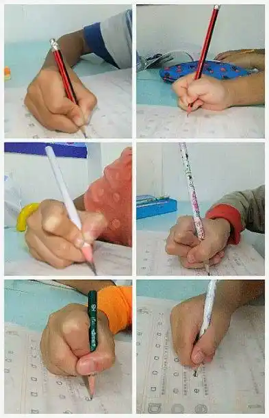 您的孩子书写,握笔姿势正确吗?