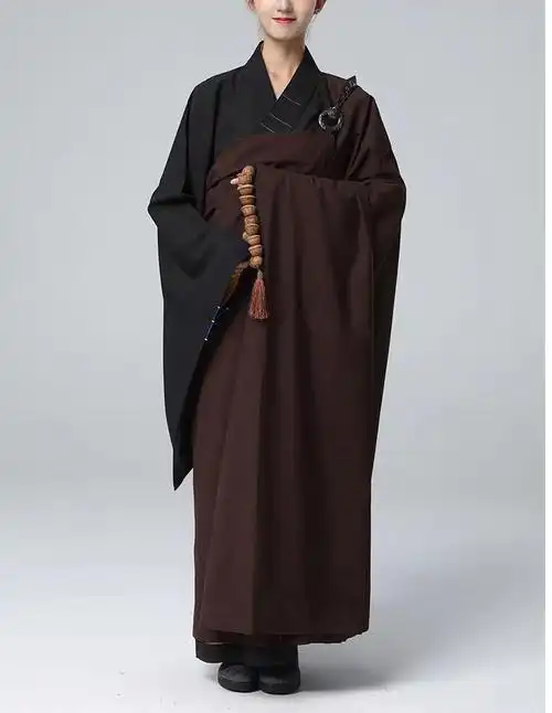 袈裟僧衣方丈缦衣居士搭衣受戒袈裟男女佛教用品五戒菩萨戒海青比丘尼