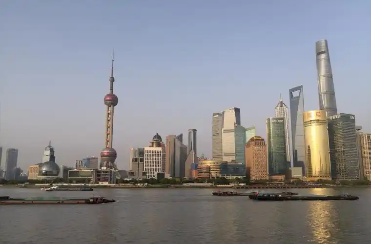 家门口的景区 上海外滩滨江大道