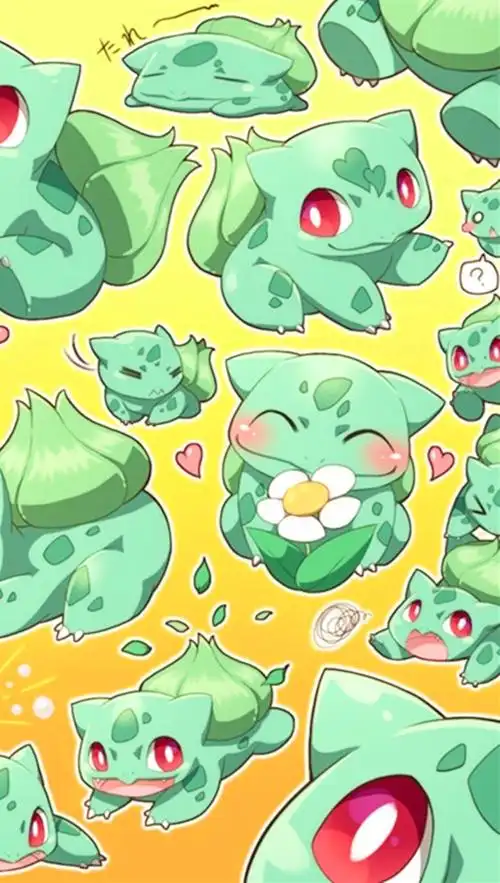 iphone壁纸宠物小精灵妙蛙种子