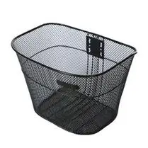 电动车配件极酷s款通用一体支架车筐黑色铁管菜篮置物