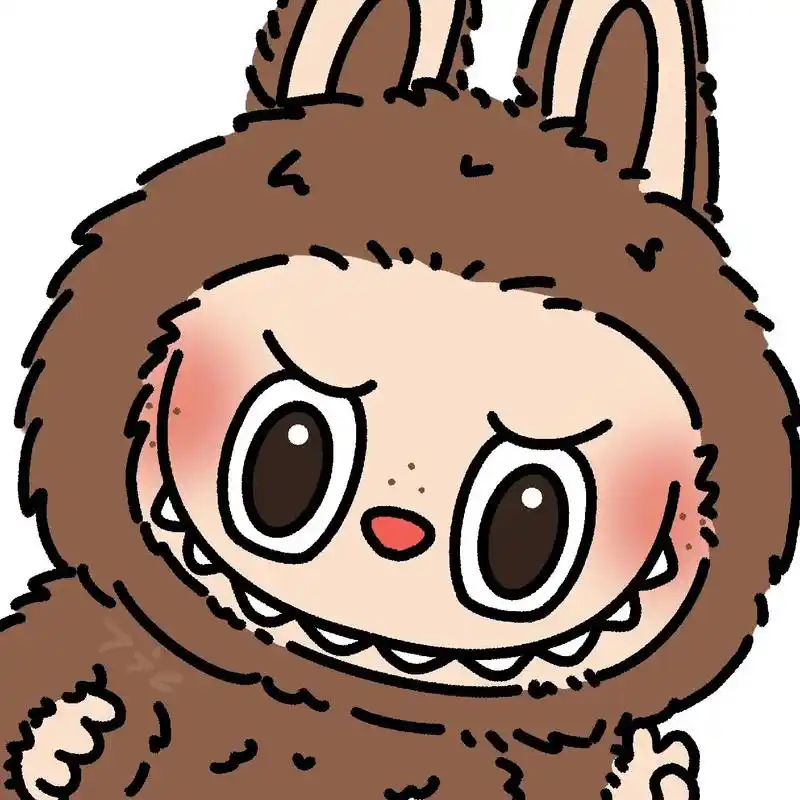 马卡龙labubu搪胶系列头像.毛茸茸的labubu真的太可 - 抖音